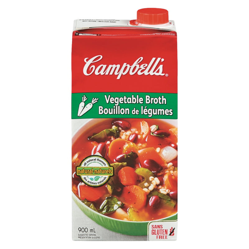 Campbell's Vegetable Broth, 900 mL