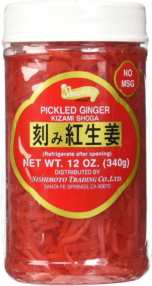 Shirakiku Pickled Ginger Seasoning, 340 g