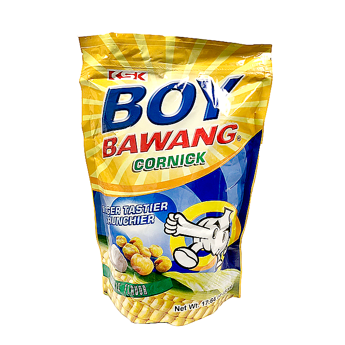 Boy Bawang Garlic Flavor Cornick, 500 g