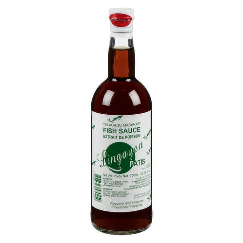 Lingayen-Patis Talagang Masarap Fish Sauce, 750 mL