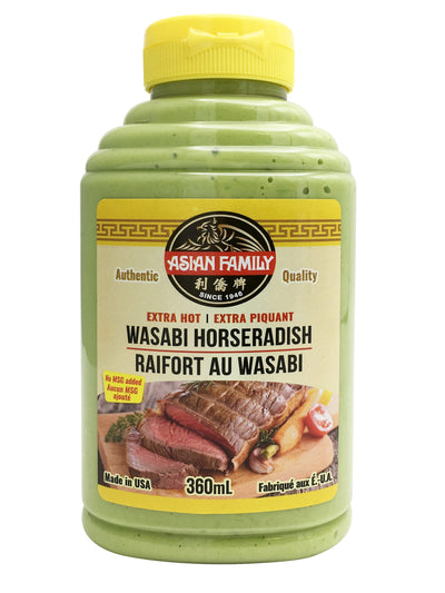 Asian Family Wasabi Horseradish, 360 mL