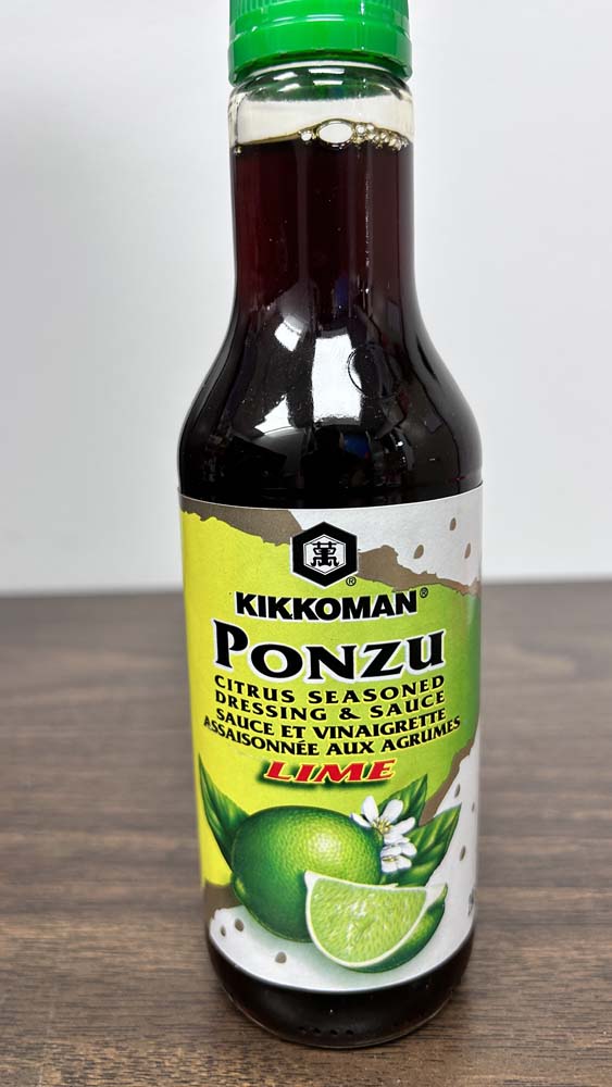 Kikkoman Ponzu Lime Dressing & Sauce Citrus Seasoning, 1 ct