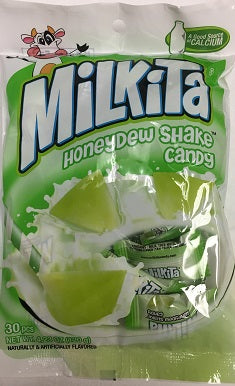 Milkita Honeydew Shake Candy, 30 ct