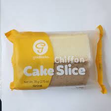 GODILOCKS CHIFFON CAKE SLICE 1 ea