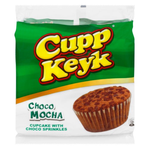 Cupp Keyk Choco Mocha With Choco Sprinkles Cupcake, 1 ct