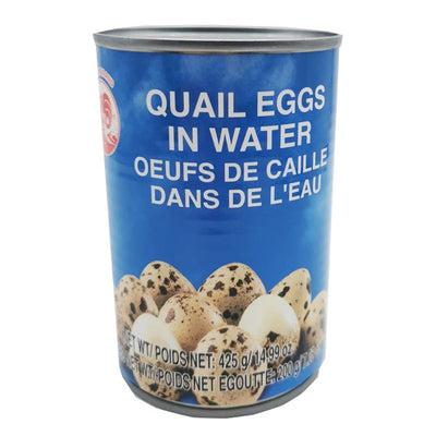 Cock Brand Quail Eggs In Water, 425 g