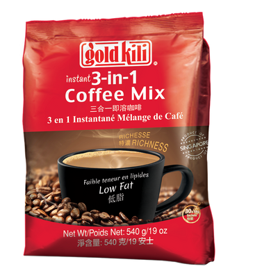 Gold Kili Instant 3 In 1 Coffee Mix, 540 g