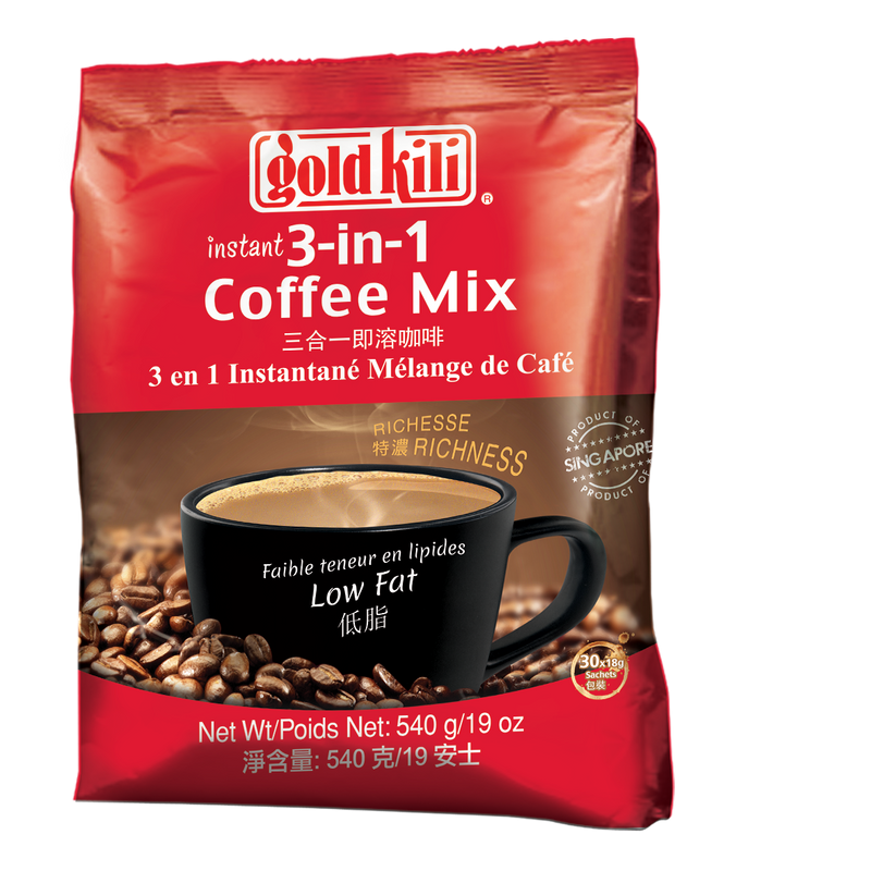 Gold Kili Instant 3 In 1 Coffee Mix, 540 g