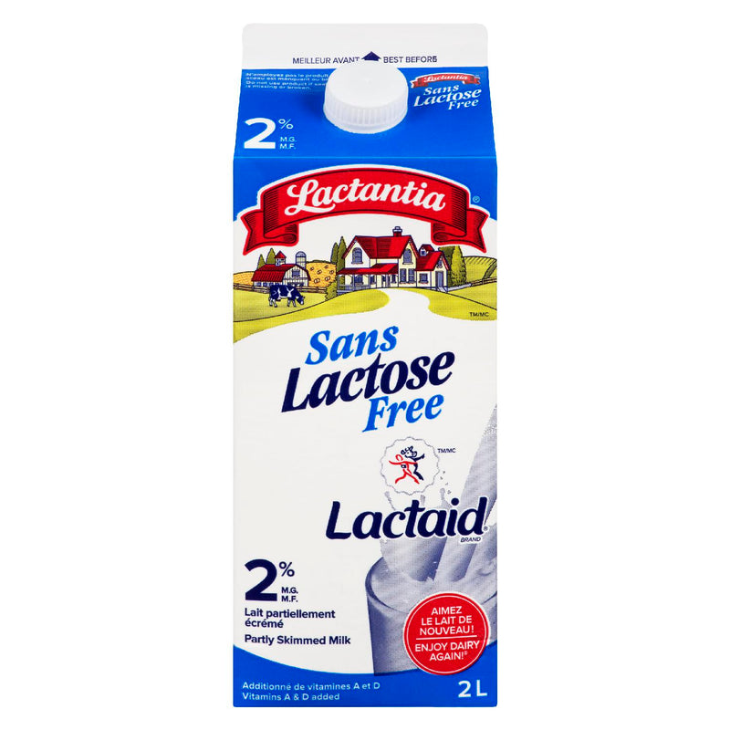 Lactantia 2% M.F. Partly Skimmed Milk, 2 liter