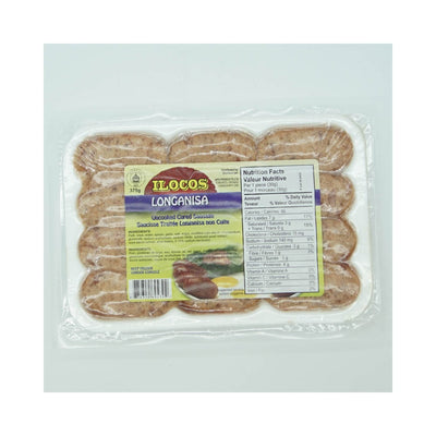 Ilocos Uncooked Cured Loganisa Sausage, 375 g