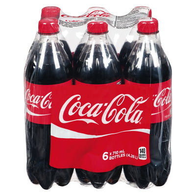 Coca Cola Classic Soda, 6 ct