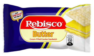 Rebisco Butter Cream Filled Cracker Sandwich, 1 ct
