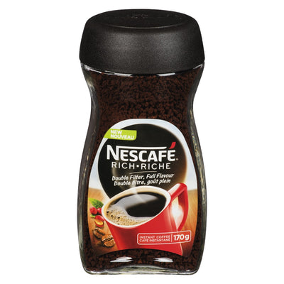 Nescafe Rich Double Filter, Full Flavor Instant Coffee, 170 g