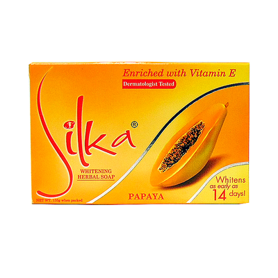 Jilka Papaya Whitening Herbal Soap, 155 g