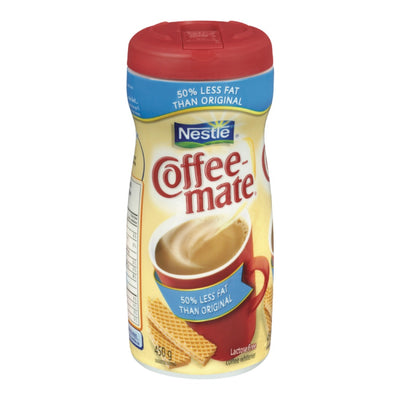 Coffee Mate 50% Less Fat Than Original Flavor Coffee Creamer, 450 g