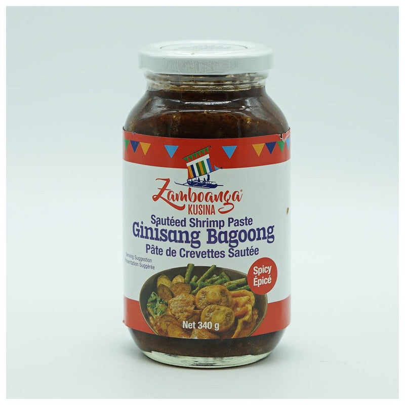 Zamboanga Kusina Spicy Sautéed Shrimp Pastes Ginsing Bagoong, 340 g
