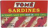 TOME SARDINE TOMATO W/CHILI 125 g