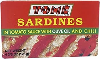 TOME SARDINE TOMATO W/CHILI 125 g