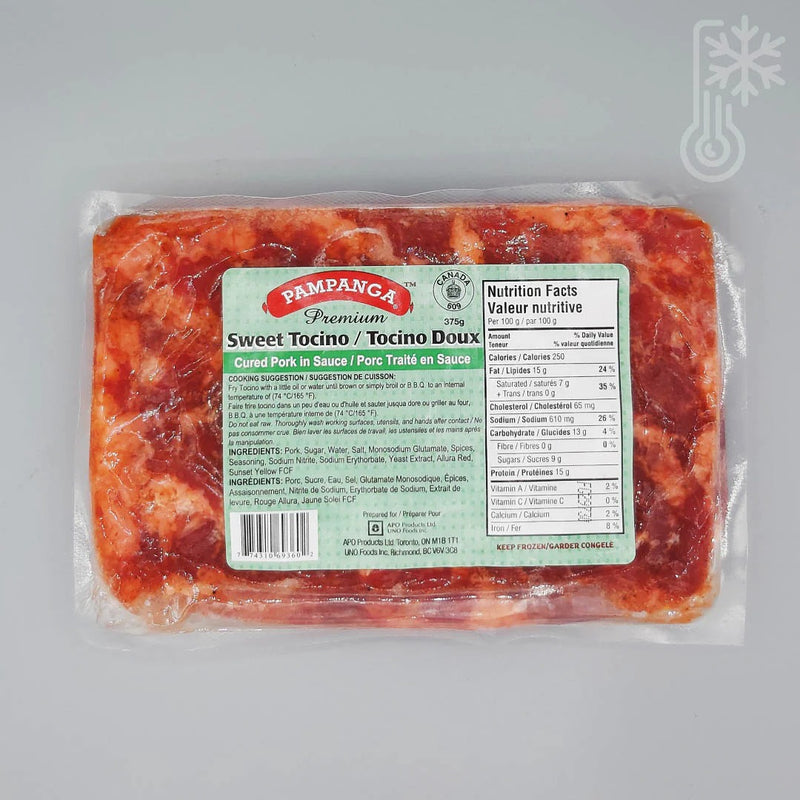Pampanga Sweet Tocino Cured Pork In Sauce, 375 g