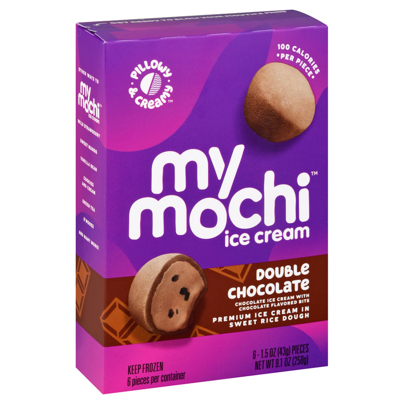 My/Mochi Double Chocolate Ice Cream, 43 g, 6 ct