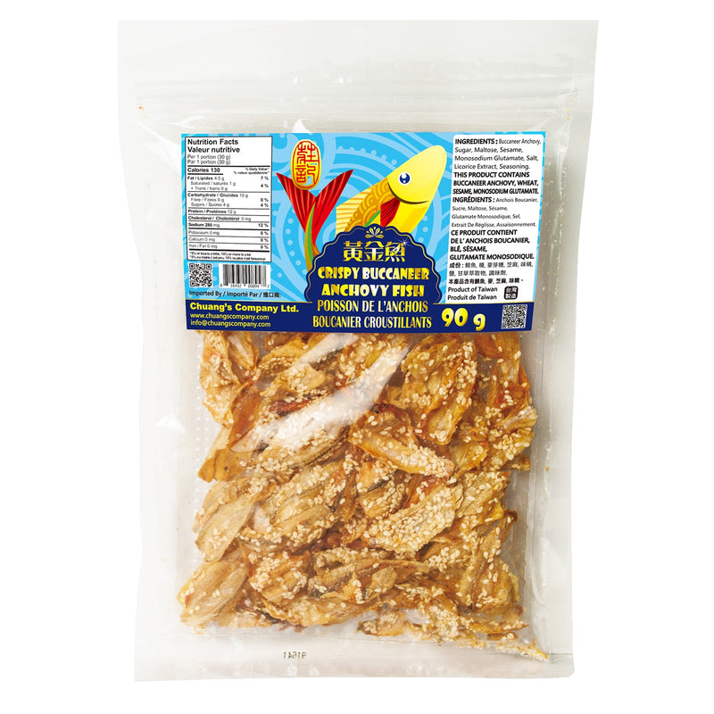 Crispy Buccaneer Anchovy Fish, 90 g