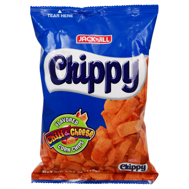 Chippy Chili & Cheese Flavored Corn Chips, 110 g