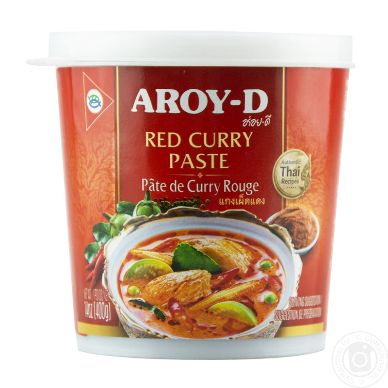 Aroy-D Red Curry Paste, 400 g