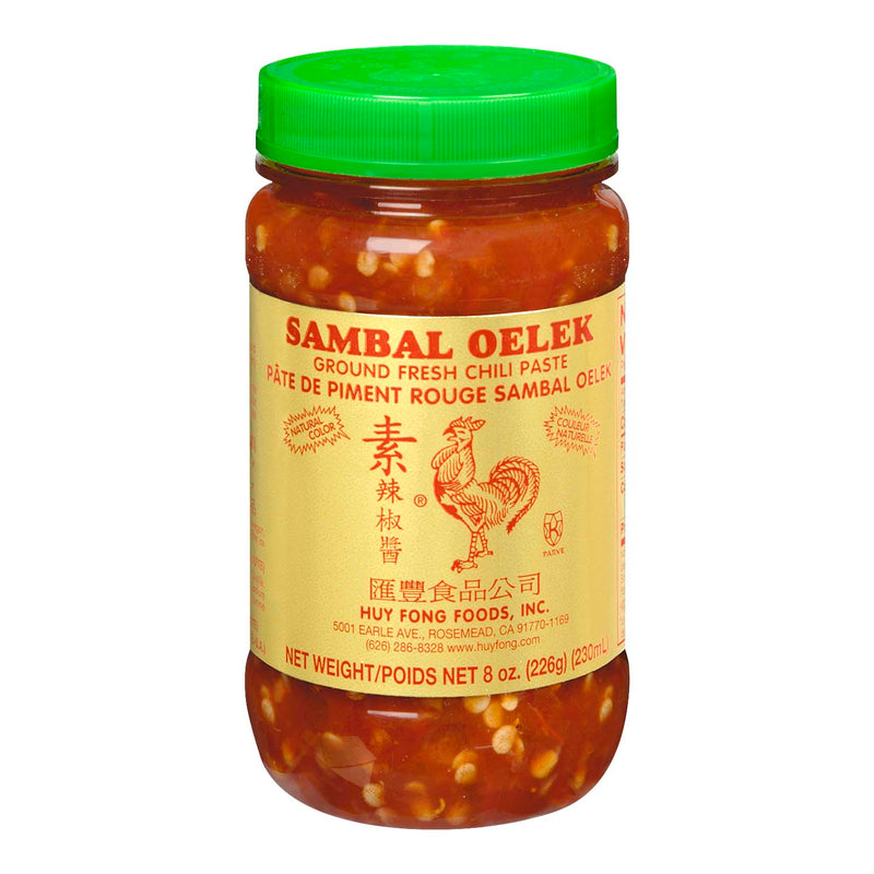 Sambal Oelek Ground Fresh Chili Paste, 227 g