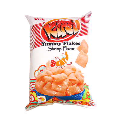 Oishi Kirei Shrimp Flavor Yummy Flakes, 60 g