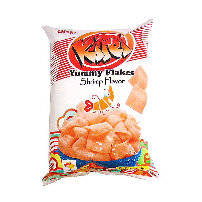 Oishi Kirei Shrimp Flavor Yummy Flakes, 60 g