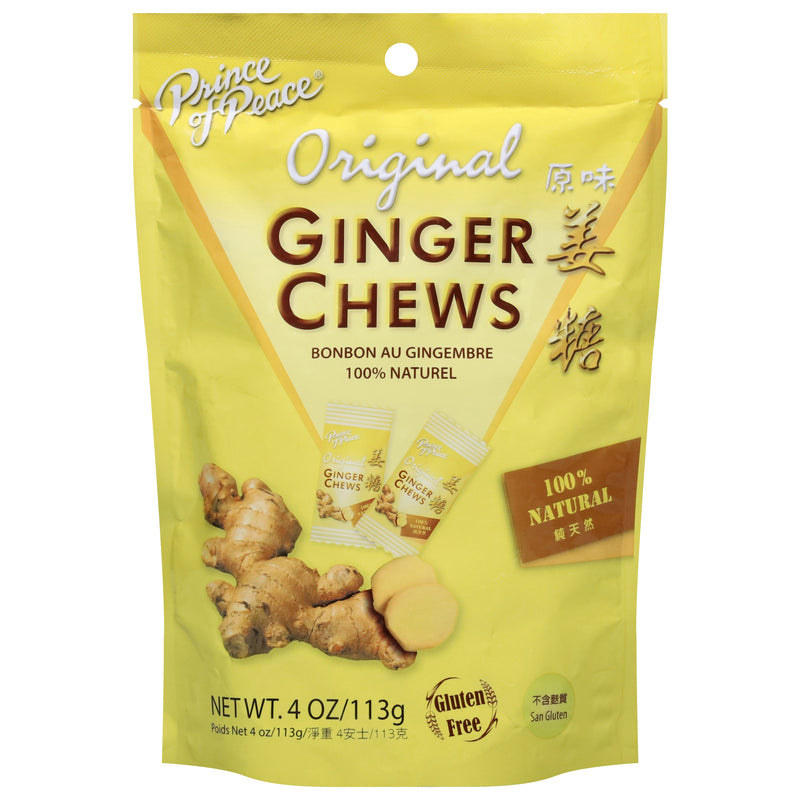 Prince of Peace Original Ginger Chews, 113 g