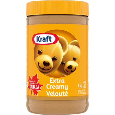 Kraft Extra Creamy Peanut Butter, 1 kg