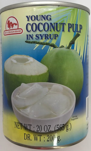 Young Coconut Pulp In Syrup, 567 g
