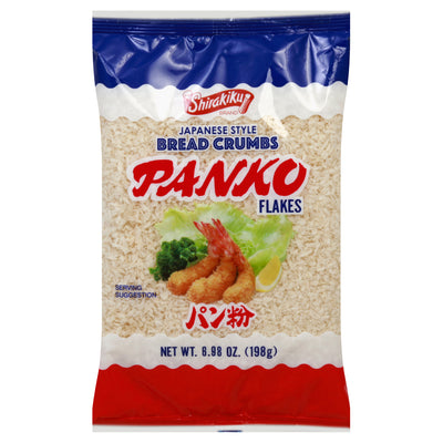 Wismettac Panko Flakes Japanese Style Bread Crumbs, 198 g