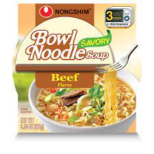 NS BOWL NOODLE BEEF FLAVOUR 1 ea
