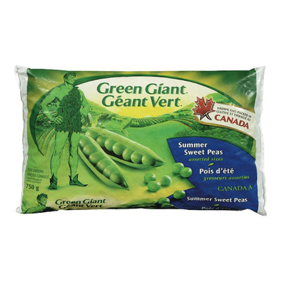 Green Gíant Summer Sweet Peas, 750 g