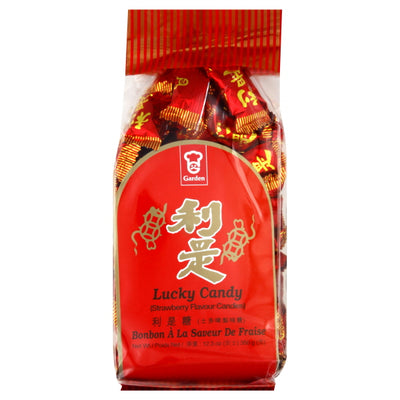 Garden Lucky Strawberry Flavor Candies, 349 g