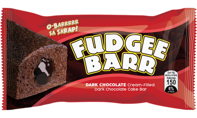 Fudgee Barr Dark Chocolate Cream Filled Dark Chocolate Cake Bar, 1 ct