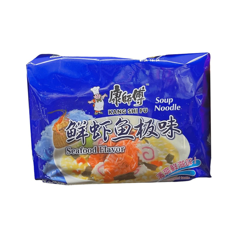 Kang Shi Fu Instant Seafood Flavor Noodle Soup, 98 g, 5 ct