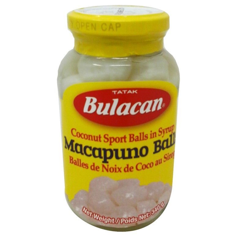 Bulacan Macapuno Balls Coconut Sport Balls In Syrup, 340 g