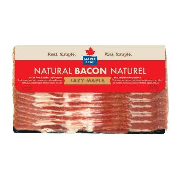 Maple Leaf Lazy Maple Bacon, 375 g