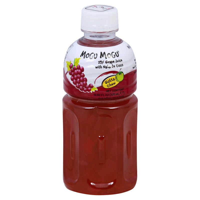 Mogu Mogu Grape with Nata de Coco Juice, 10.82 fl oz