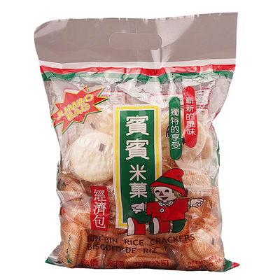 Binbin Binbin Rice Crackers, 450 g