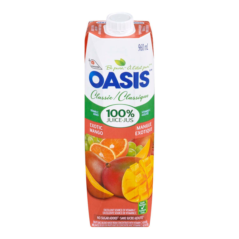 Oasis Classic Exotic Mango Juice, 960 mL