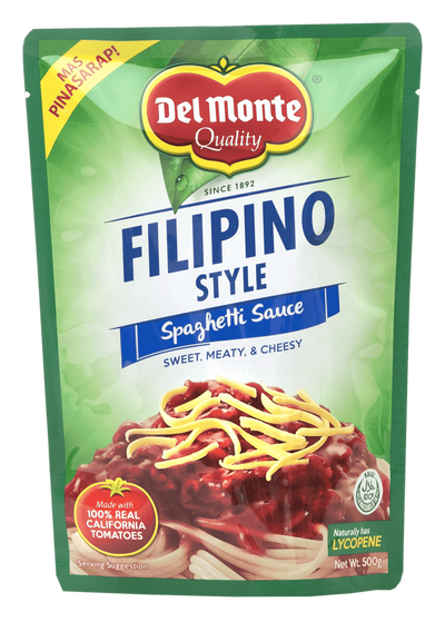 Del Monte Filipino Style Spaghetti Sauce, 500 g