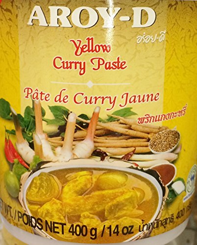 Aroy-D Yellow Curry Paste, 400 g