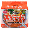 Sapporo Ichiban Soy Bean Paste Flavor Miso Ramen, 3.55 oz packs, 5 ct