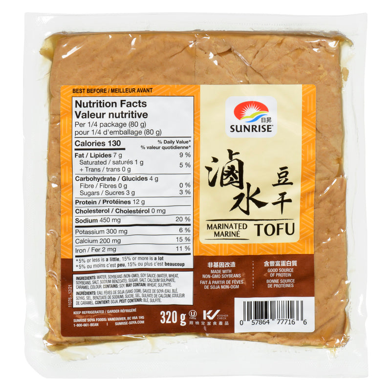 SUNRISE MARINATED TOFU 320 g