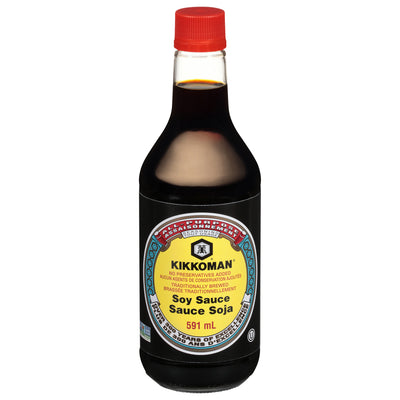 Kikkoman Soy Sauce, 591 mL