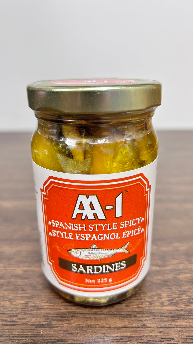 AA-1 Spanish Style Spicy Sardines, 225 g